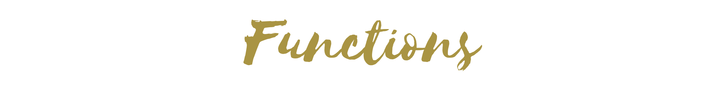 Functions Font